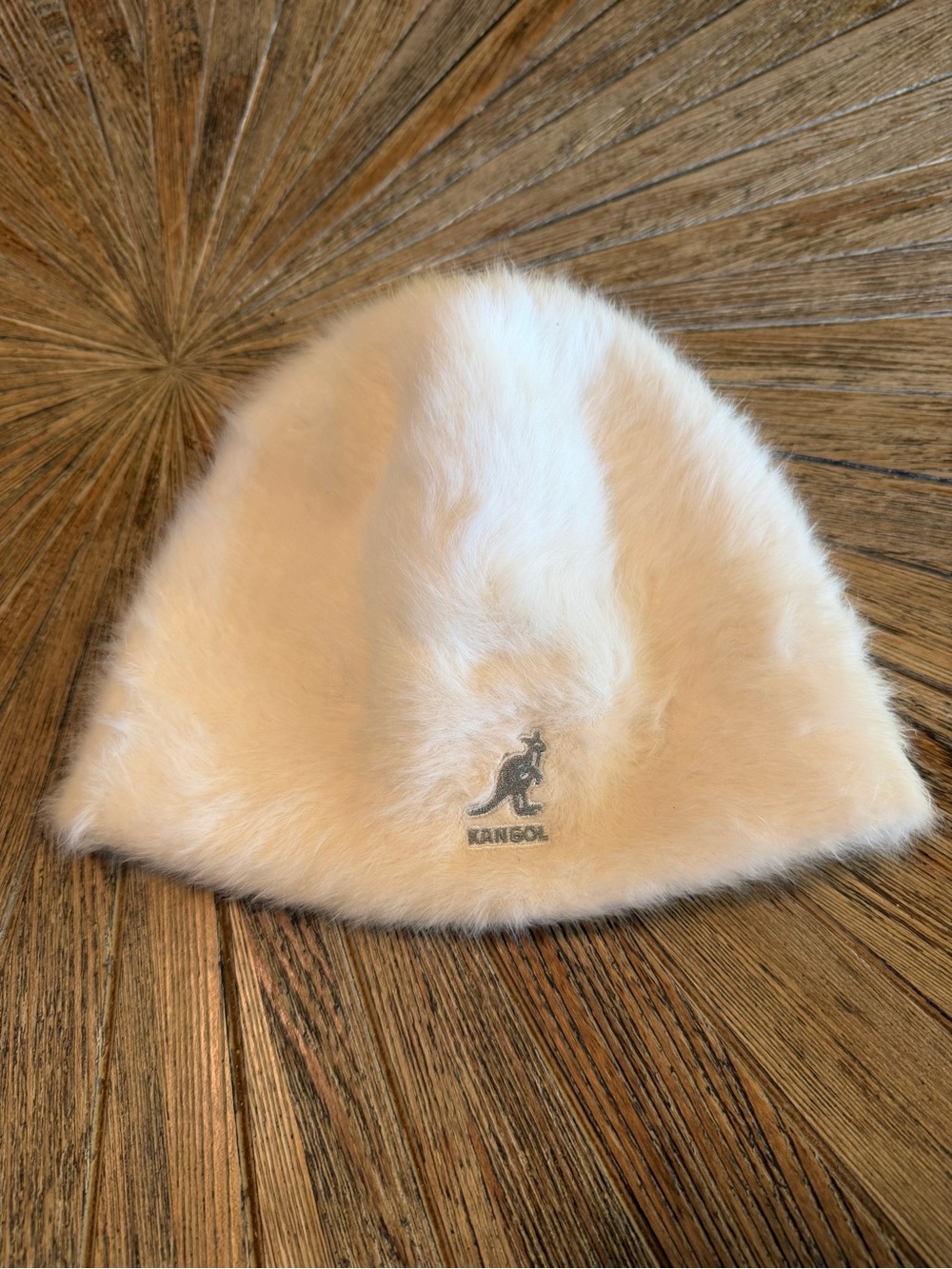 Kangol Furgora Angora Blend Skull Cap Beanie Ivory One Size